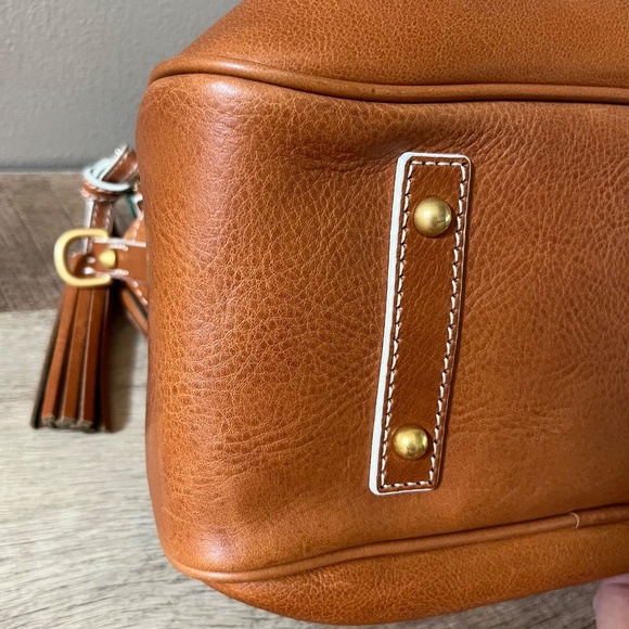 Dooney & Bourke Florentine Small Satchel in Natural - Picture 8 of 11